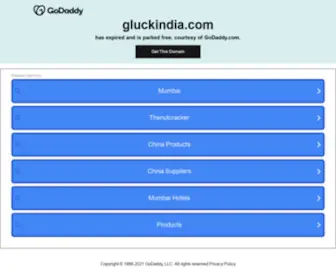 Gluckindia.com(Gluckindia) Screenshot