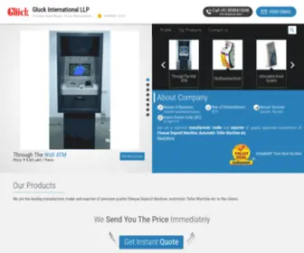 Gluckint.in.net(Gluck Technologies Private Limited) Screenshot
