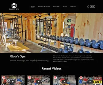 Glucksgym.com(Gluck's Gym) Screenshot