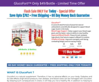 Glucofortt.us(Glucofort™) Screenshot