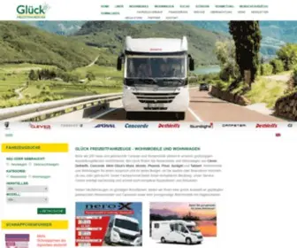 Glueck-Freizeitmarkt.de(Wohnmobil kaufen) Screenshot
