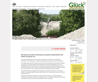 Glueck-Kies.de(Glück Kieswerk Gräfelfing) Screenshot