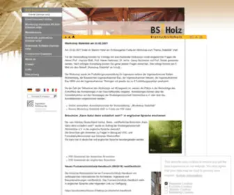 Glued-Laminated-Timber.com(News (German only)) Screenshot