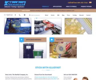 Gluefast.com(The Gluefast Company) Screenshot