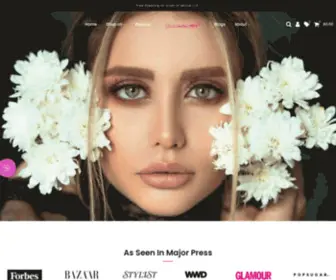 Gluelesslashes.com(Glueless Lashes) Screenshot