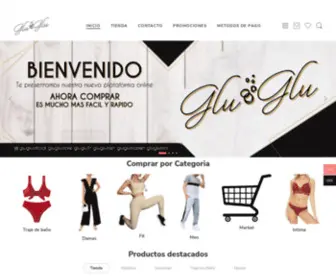 GlugluStore.com(Sitio web oficial) Screenshot