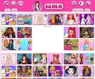 Glulo.com(Games for girls) Screenshot