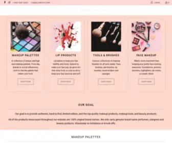 Glumech.com(Cosmetics, Beauty Products & Tools) Screenshot