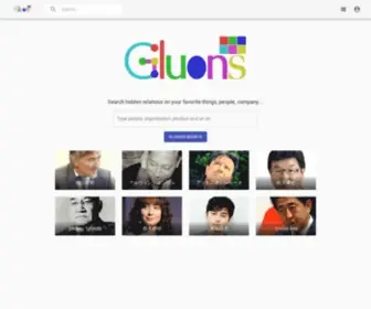 Gluons.link(気になる人、物、会社の隠れた関係を見つけよう) Screenshot