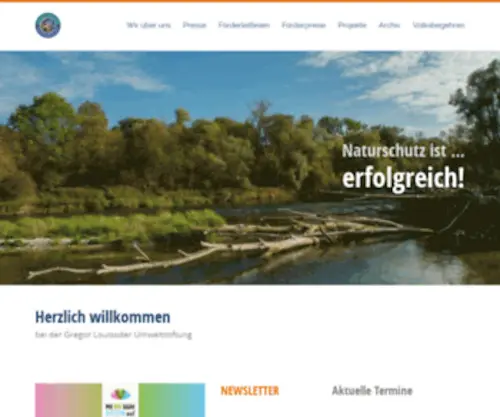 Glus.org(Naturschutz ist erfolgreich) Screenshot