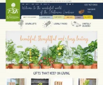 Glut.co.uk(Gardening Gifts and Plant Presents by The Gluttonous Gardener) Screenshot