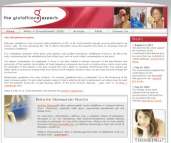 Glutathioneexperts.com(Glutathione) Screenshot