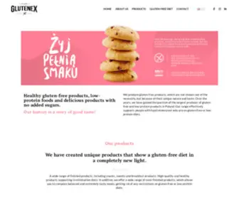 Glutenex.com.pl(Żywność bezglutenowa) Screenshot