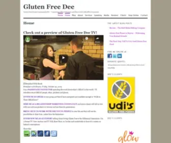 Glutenfreedee.com(Gluten Free Dee) Screenshot