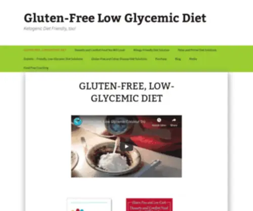 Glutenfreefun.com(Fun With Gluten Free/Low Glycemic Food) Screenshot