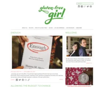 Glutenfreegirl.com(Gluten Free Girl) Screenshot