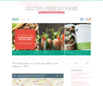 Glutenfreeinparis.com(Glutenfreeinparis) Screenshot