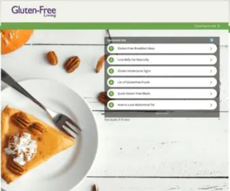 Glutenfreeliving.com(Gluten-Free Living) Screenshot