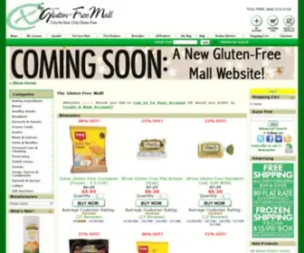 Glutenfreemall.com(Shop online for gluten) Screenshot