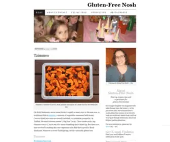 Glutenfreenosh.com(Gluten-Free Nosh) Screenshot