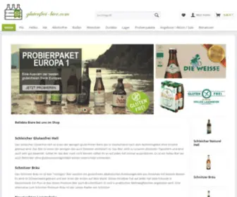 Glutenfrei-Bier.com(Glutenfreies Bier Kaufen) Screenshot