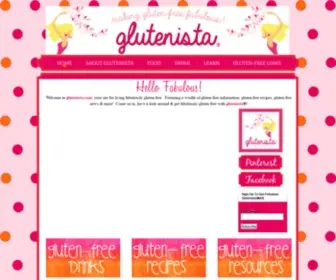 Glutenista.com(Glutenista Gluten) Screenshot