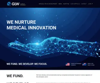 GLwmed.com(We Nurture Medical Innovation) Screenshot