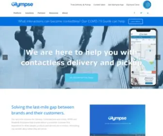 GLYMpse.com(Last Mile Customer Experience) Screenshot
