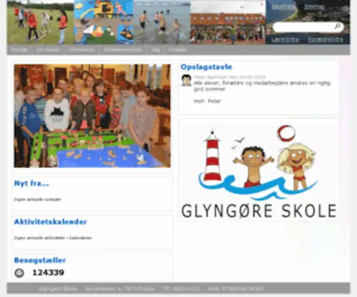 GLYngoere-Skole.dk(GLYngoere Skole) Screenshot