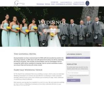GLYnhill.com(The Glynhill Hotel and Spa) Screenshot