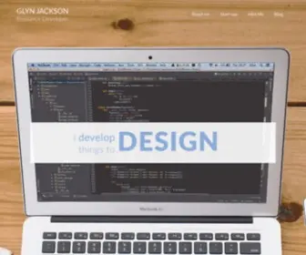 GLYnjackson.org(Glyn Jackson) Screenshot