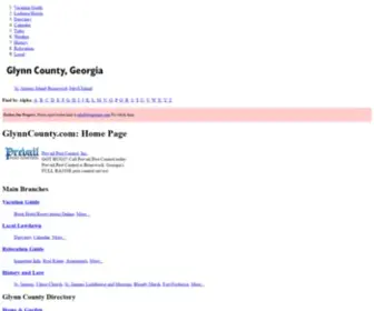 GLYNncounty.com(Simons Island) Screenshot