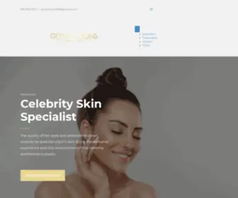 GLYnnislyons.com(Celebrity Skin Specialist) Screenshot