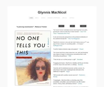 GLYnnismacnicol.com(Glynnis MacNicol) Screenshot