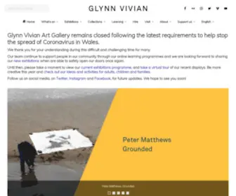 GLYNnvivian.co.uk(Swansea’s City Gallery) Screenshot