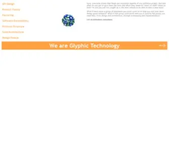 GLYphic.com(Introduction) Screenshot