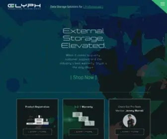 GLYPhtech.com(Glyph Production Technologies) Screenshot