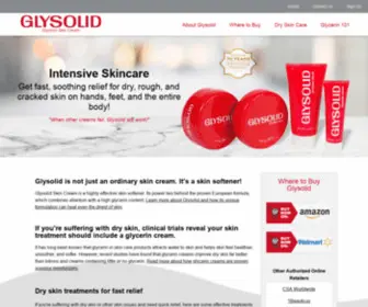 GLysolid-USA.com(Glysolid Skin Cream) Screenshot