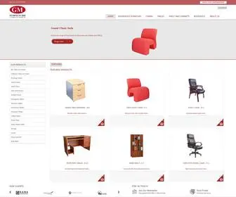 GM-Furnitures.com(Furniture Company in Ethiopia) Screenshot