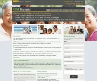 GM-Parent-Visas.com(Parent Visas The Parent Visas program) Screenshot