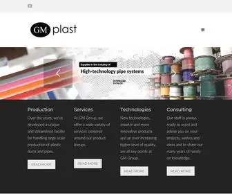 GM-Plast.com(Pipe systems production) Screenshot