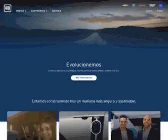 GM.com.mx(General Motors de México) Screenshot