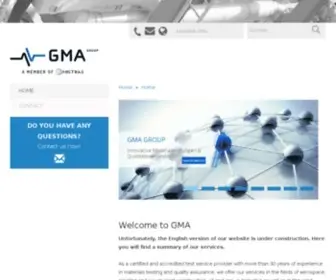 Gma-Group.com(GMA (de)) Screenshot