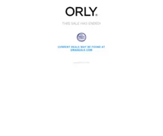 Gma-Orly.com(This sale has ended) Screenshot