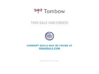 Gma-Tombowusa.com(This sale has ended) Screenshot