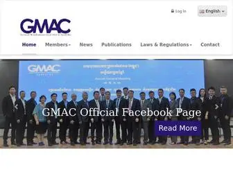 Gmac-Cambodia.org Screenshot