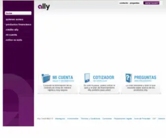 Gmac.com.mx(Ally) Screenshot