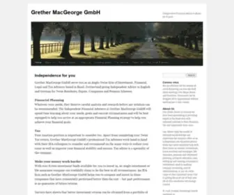 Gmacg.com(Grether MacGeorge GmbH) Screenshot