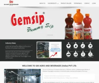 Gmagro.in(GM Agro & Beverages) Screenshot