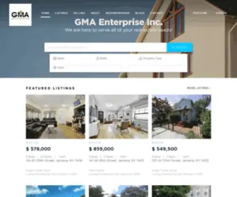 Gmahomes.com(GMA Enterprise Inc) Screenshot